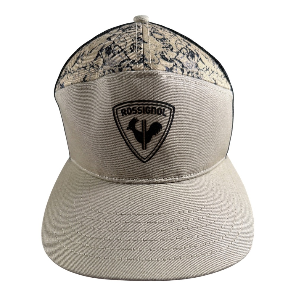 Rossignol Skiing Gallic Rooster Snapback Mesh Trucker Hat 5 Panel Cap Style 217